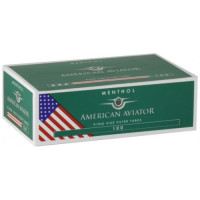 Гильзы сигаретные AMERICAN AVIATOR Menthol 100