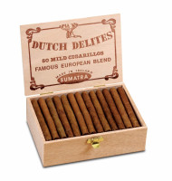 Сигариллы Dutch Delites Classic Sumatra 50 деревянная коробка