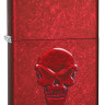 Зажигалка ZIPPO Doom с покрытием Candy Apple Red