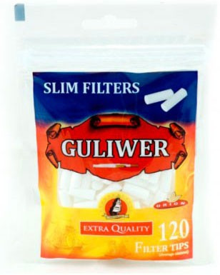 Фильтры сигаретные GULIWER Slim 120