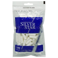 Фильтры для самокруток Silver Star Regular Long 8/22 мм 100