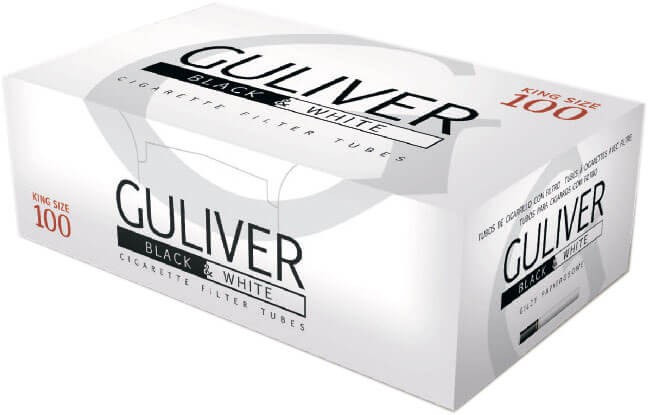 Гильзы сигаретные GULIVER BLACK AND WHITE 100