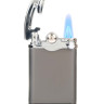 Зажигалка Lubinski "Палермо" кремневая турбо, двойное пламя, оружейная сталь