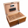 Хьюмидор Howard Miller на 80 сигар, шпон Зебрано
