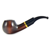 Трубка Mr.Brog №23 KNOLLE GOLD 9mm, груша