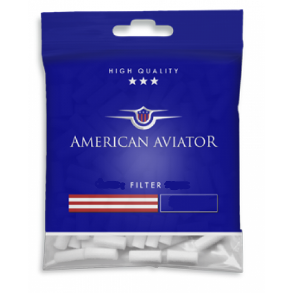 Фильтры для самокруток AMERICAN AVIATOR Regular Classic(*115)