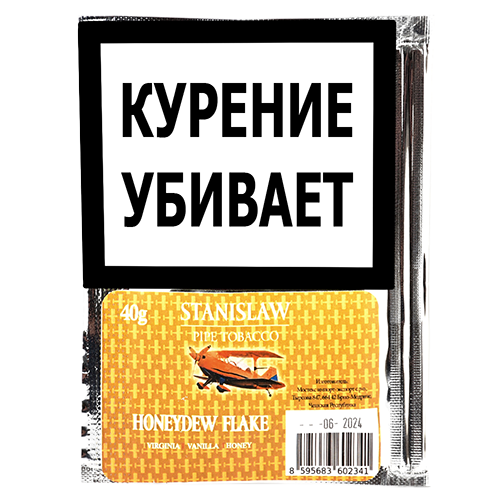 Трубочный табак STANISLAW Honeydew Flake 40 гр