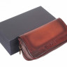 Сумка P&A для 2 трубок и табака, натуральная кожа, подарочная упаковка