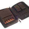 Сигарная сумка-хьюмидор P&A на 5 сигар, натуральная кожа