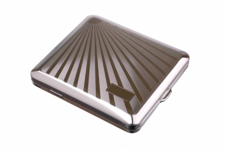 Портсигар Stoll на 18 сигарет, нержавеющая сталь