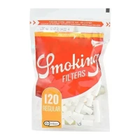 Фильтры для самокруток SMOKING Regular Classic 120, 7.5 мм