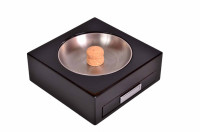 Пепельница Lubinski трубочная с ящичком, черная