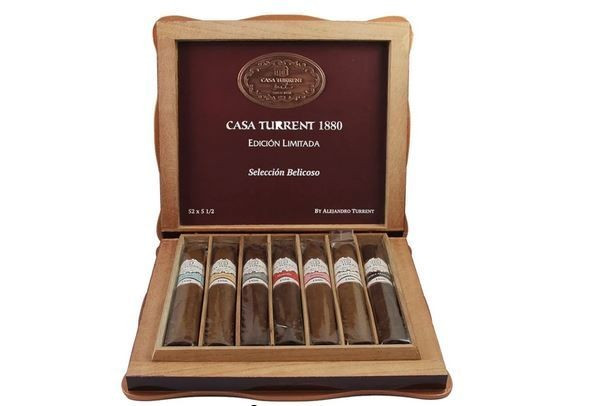 Подарочный набор Casa Turrent 1880 Edicion Limitada Selection Belicoso SET of 7 cigars