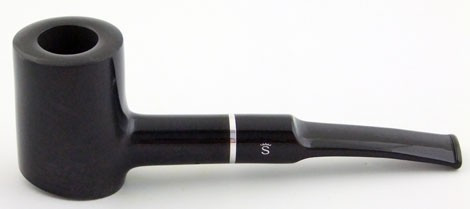 Трубка STANWELL BLACK DIAMOND Black Polished 207 9mm