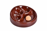 Пепельница LUBINSKI на 3 трубки, керамика