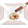 Пепельница Tom River на 4 сигары, керамика, Romeo y Julieta