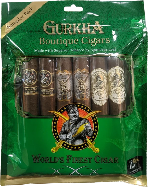 Подарочный набор сигар Gurkha Boutique collection 6 cigars