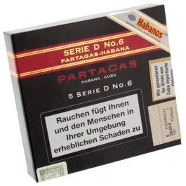 Сигара PARTAGAS Serie D № 6 (25/5)