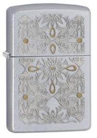 Зажигалка ZIPPO Classic  Satin Chrome™ 28457