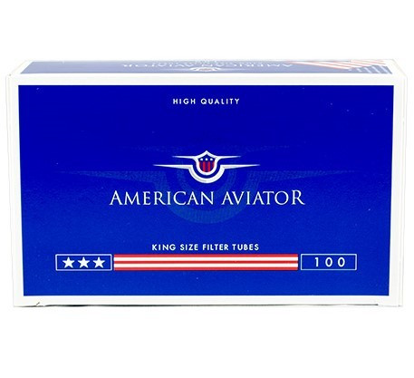 Гильзы сигаретные AMERICAN AVIATOR 250
