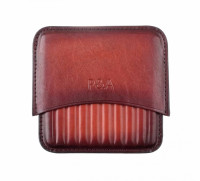 Сигаретница P&A на 10 штук, натуральная кожа