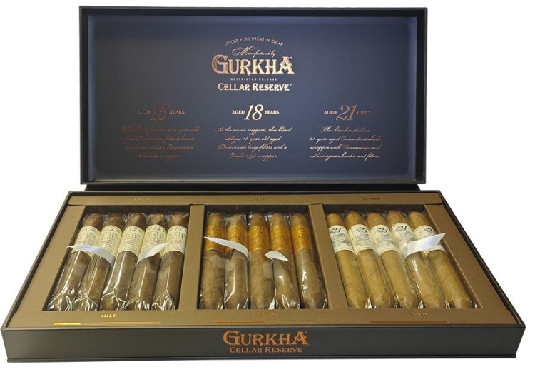Набор Gurkha Cellar Reserve Sampler SET of 15 cigars