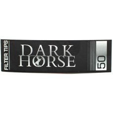 ФИЛЬТРЫ ДЛЯ САМОКРУТОК DARKHORSE FILTER TIPS BLack 50