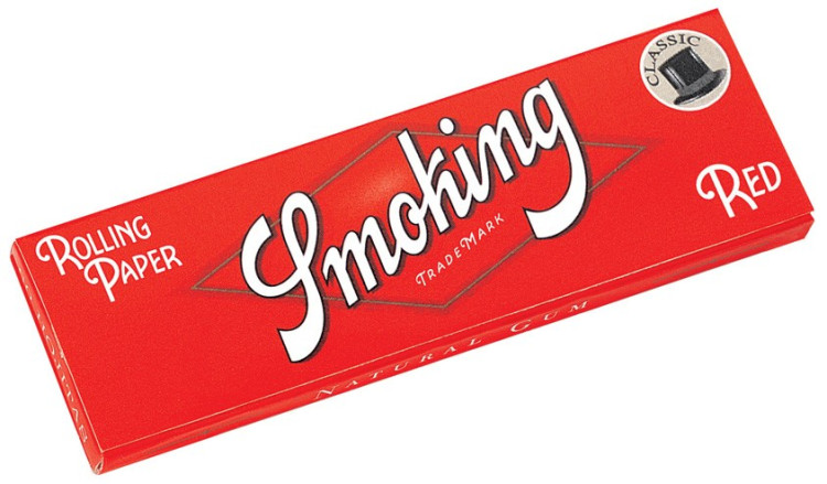 Бумага для самокруток SMOKING Regular Red
