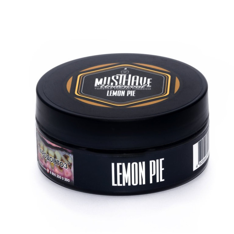 Табак для кальяна Must Have Undercoal Lemon Pie 125 гр