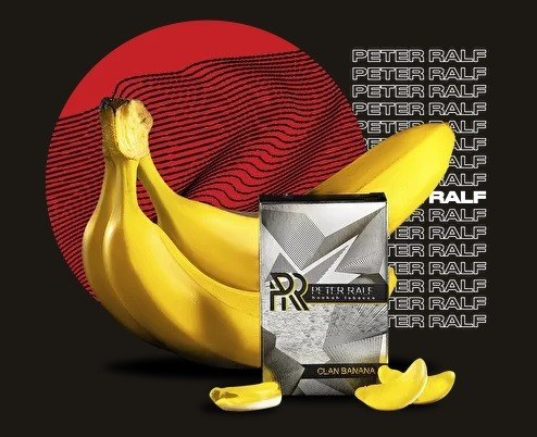 Табак для кальяна Peter Ralf Clan Banana Жевательная банановая конфета 50 гр
