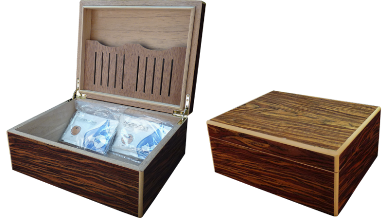 Хьюмидор Savoy Calabash Medium Black на 75 сигар