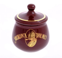 Банка для табака Lubinski "Шерлок Холмс", керамика, Италия