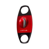 Каттер Lotus JAWS V-Cutter Serrated Anodized Red & Black Matte 64 RG CUTV103