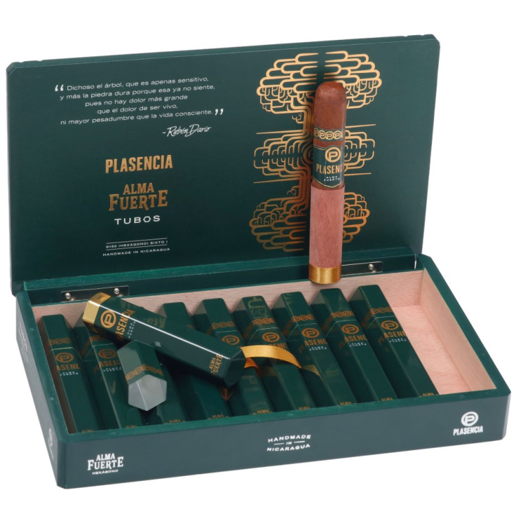 Сигара Plasencia Alma Fuerte Sixto I Hexagono Natural Tubos (10)