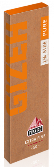 Бумага для самокруток GIZEH 1 1/4 Pure Extra Fine(*50)